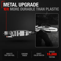 2007-2014 Chevrolet Silverado Front Passenger Door Handle, All Chrome - Front Passenger Handle without Keyhole