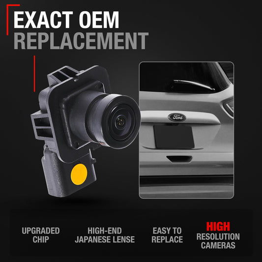 Ford Escape Rear View Backup Camera - Reverse Park Assist - 2014-2016