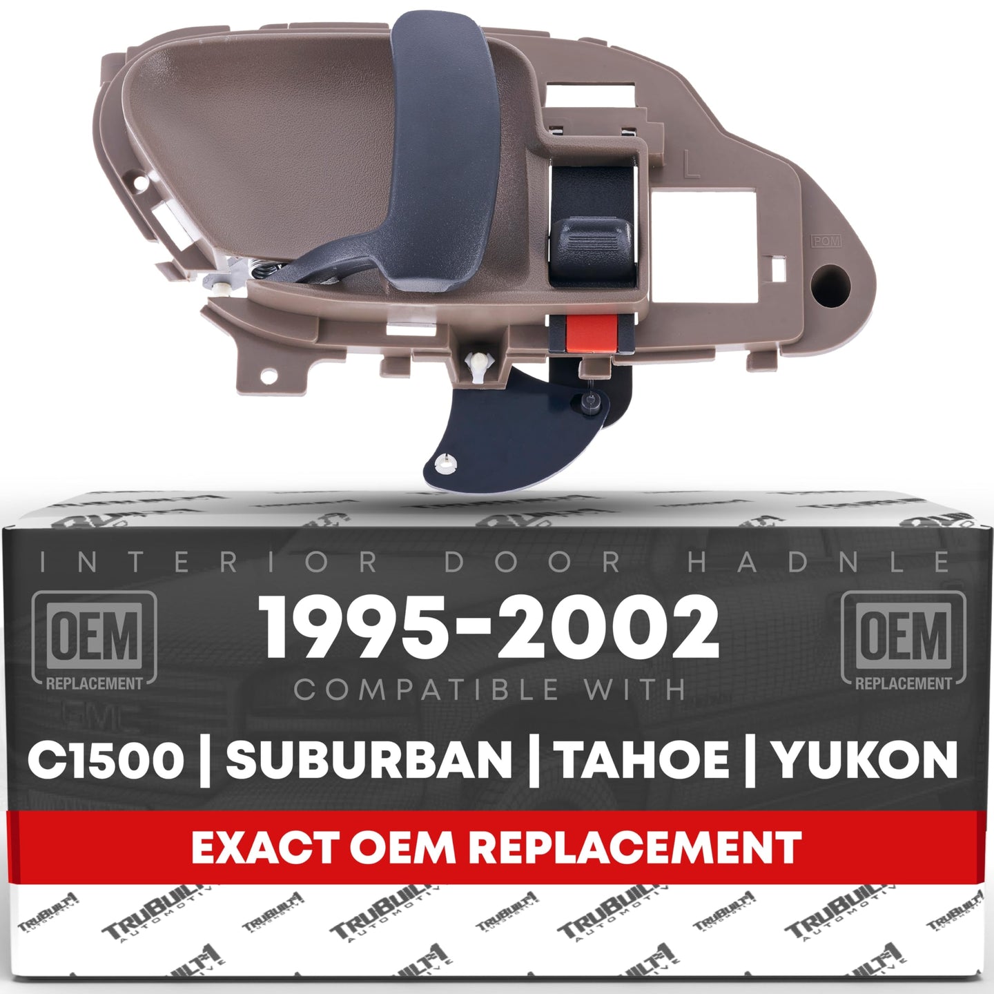 1995-2002 Chevrolet GMC C/K 1500-3500 Suburban Yukon Interior Door Handle - Upgraded Metal - Front/Rear Driver Side