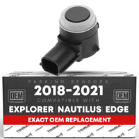 Ford Edge Explorer Lincoln Nautilus Parking Sensors - Front/Rear Bumper Sensor Kit, Backup Assist