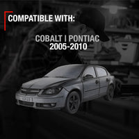 2005-2010 Chevrolet Cobalt 2007-2010 Pontiac G5 Interior Front Driver Door Handle Chrome Handle Black Housing - Front Driver Side Handle