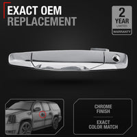 Chevrolet Silverado GMC Sierra Suburban Tahoe Yukon Avalanche Front Driver Door Handle - Front Left Driver Side
