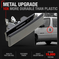 1985-1992 Chevrolet Astro GMC Safari 1990-1996 Pontiac Trans Sport Lumina APV Exterior Rear Sliding Door Handle - Upgraded Metal - Driver + Passenger Sliding Handle