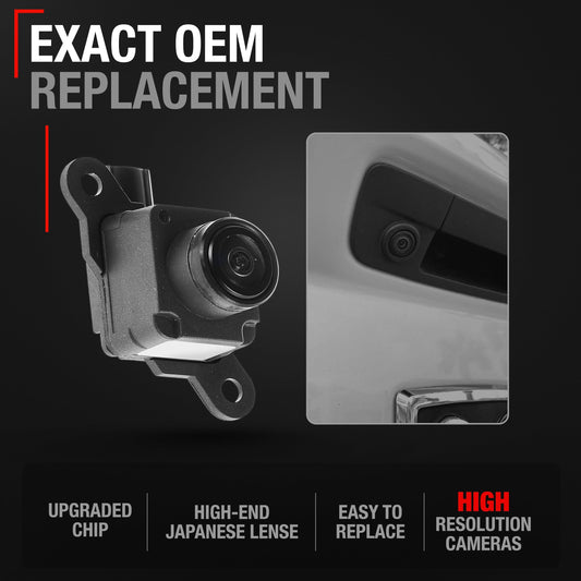 Dodge Ram Viper Rear View Backup Camera - Reverse Park Assist - 2013-2017 Models