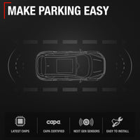 2017-2019 Ford Escape Car Parking Sensors - Front or Rear Bumper Parking Aid Sensor, Backup Reverse Parking Assist Kit