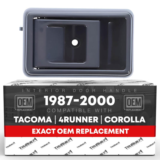 Toyota Corolla Tacoma Driver Door Handle - Interior - Gray Plastic - 1988-2000 - Gray,Driver Door Handle