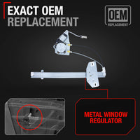 2002-2007 Jeep Liberty Power Window Regulator with Motor Assembly Front Driver Side - Driver Side Regulator