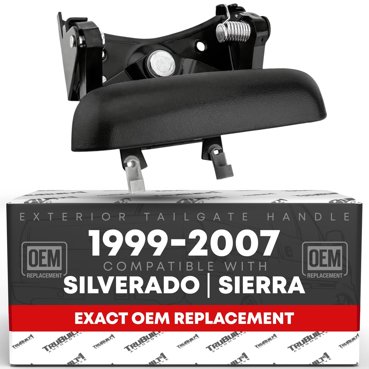 Chevrolet Silverado GMC Sierra Tailgate Handle Assembly - Textured Black - Tailgate Handle