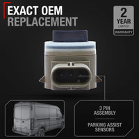 Ford Transit Parking Sensors - Front or Rear, Backup Reverse Assist Sensor Kit, Direct Replacement