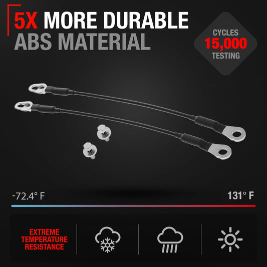 X AUTOHAUX Tailgate Cables, Tailgate Support Cables, for X AUTOHAUX Tailgate Cables, Tailgate Support Cables, for