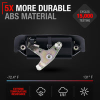 1989-1995 Toyota 4Runner Pickup Tailgate Handle Assembly - OEM Replacement Latch - Platic Tailgate Handle