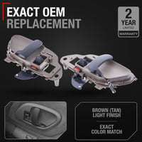 Chevrolet GMC Suburban C/K C3500HD C5500 Interior Door Handle Set - Front/Rear Driver & Passenger Side - Front/Rear Driver + Passenger Side