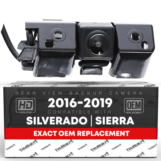 Chevrolet Silverado GMC Sierra Backup Camera - Reverse Park Assist - 2016-2019