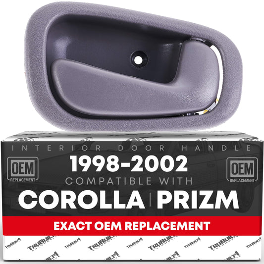 Toyota Corolla Interior Rear Passenger Door Handle - Light Gray (Charcoal) - Rear Passenger Side Handle