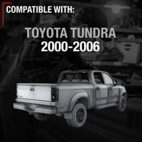 Toyota Tundra Tailgate Handle - Liftgate Latch - Smooth Black Plastic with Keyhole