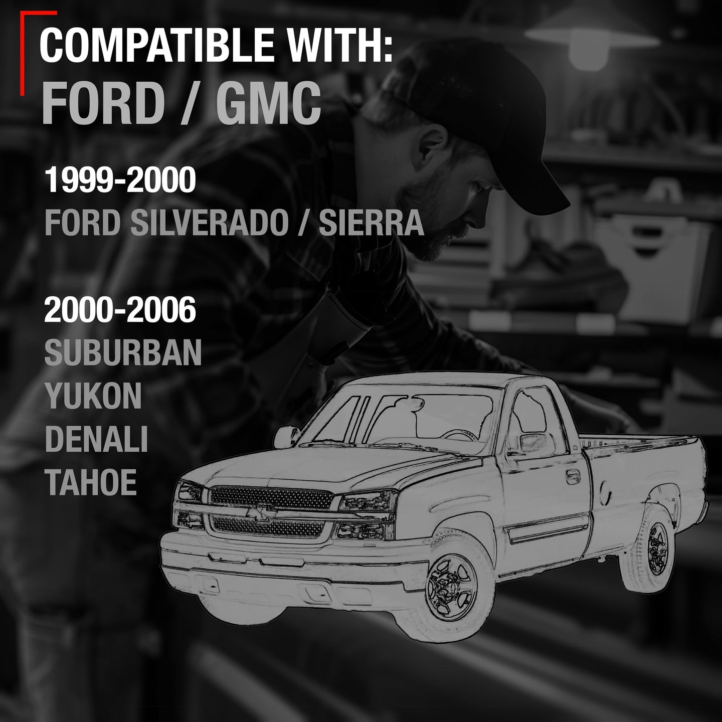 1999-2006 Chevrolet Silverado Suburban Tahoe GMC Sierra Yukon Exterior Front Passenger Door Handle - Olympic White - Front Passenger Door Handle