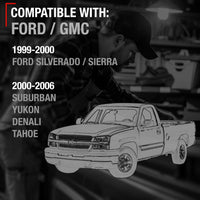 1999-2006 Chevrolet Silverado Suburban Tahoe GMC Sierra Yukon Exterior Front Passenger Door Handle - Olympic White - Front Passenger Door Handle