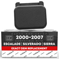 Chevrolet Silverado GMC Sierra Cadillac Escalade Glove Box Latch - Textured Black