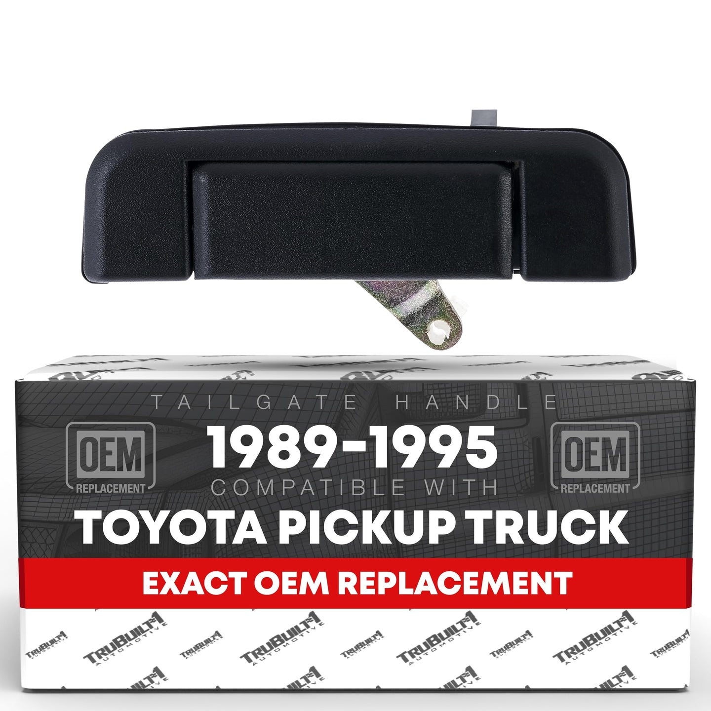 1989-1995 Toyota 4Runner Pickup Tailgate Handle Assembly - OEM Replacement Latch - Platic Tailgate Handle