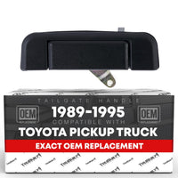 1989-1995 Toyota 4Runner Pickup Tailgate Handle Assembly - OEM Replacement Latch - Platic Tailgate Handle