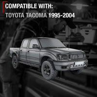Toyota Tacoma Rear Sliding Window Latch - Rear Quarter Slider - Black - Rear Driver Handle (Plastic)