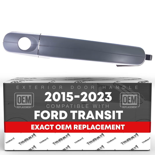 Ford Transit Passenger Door Handle Set - Hinged & Sliding - Textured Black - Exterior Driver Door Handle