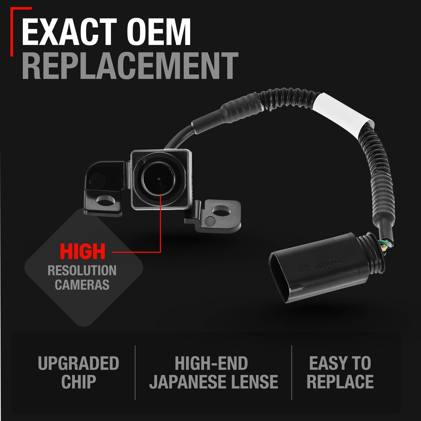 Kia Sorento Rear View Backup Camera - Reverse Park Assist - 2009-2013