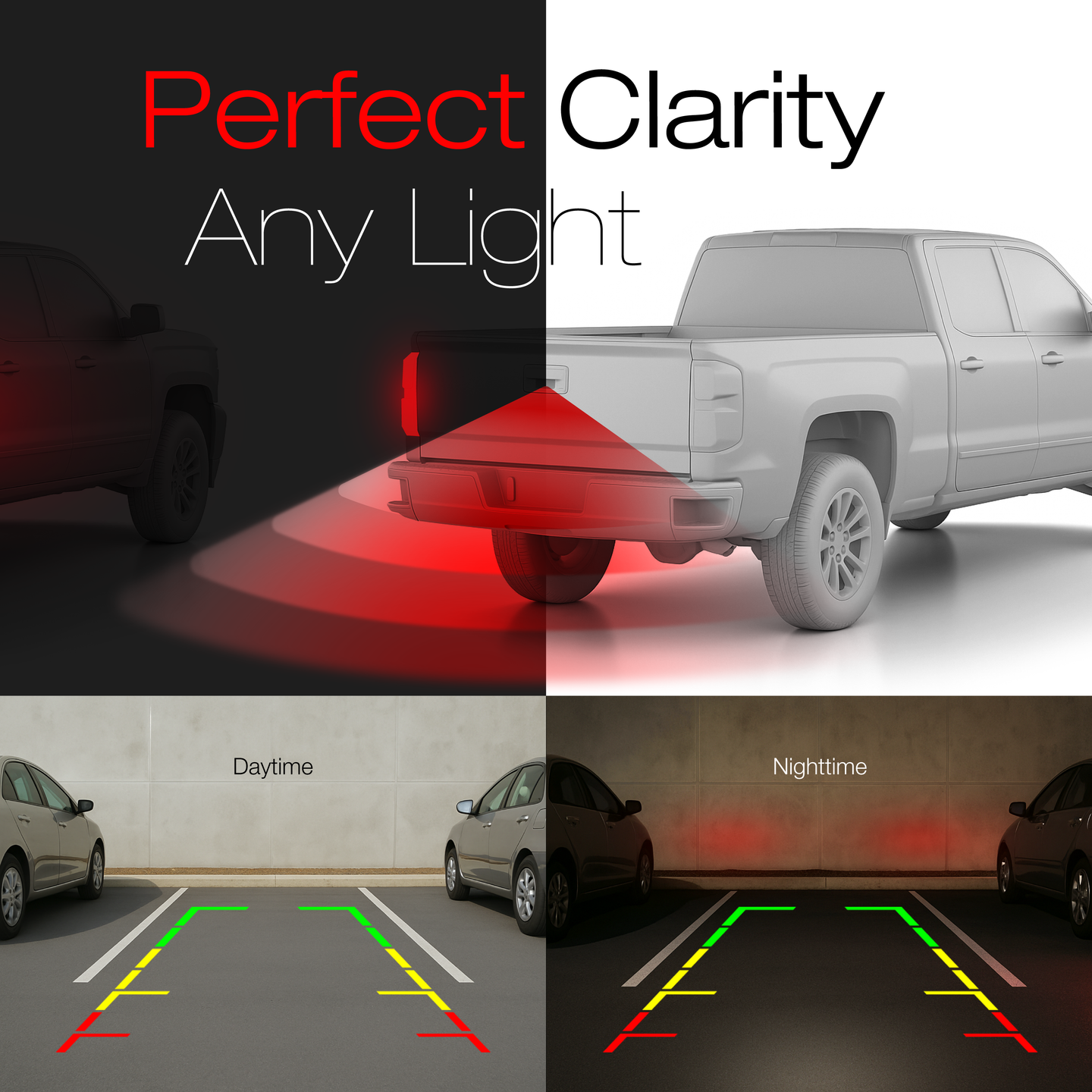Backup Camera Compatible with 2016-2019 Chevy Silverado, GMC Sierra - OEM Replacement Reverse Camera 84062896, 590-111