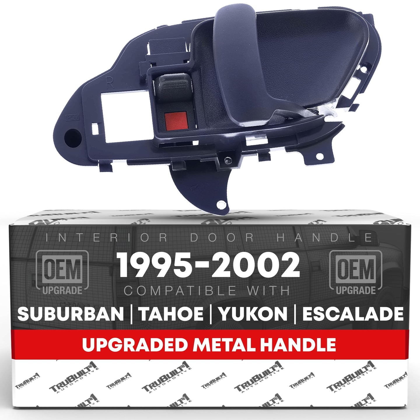 1995-2002 Chevrolet GMC C1500 K1500 C2500 K2500 C3500 K3500 C3500HD C5500 Suburban Interior Front/Rear Passenger Door Handle - Blue - Front & Rear Right Side