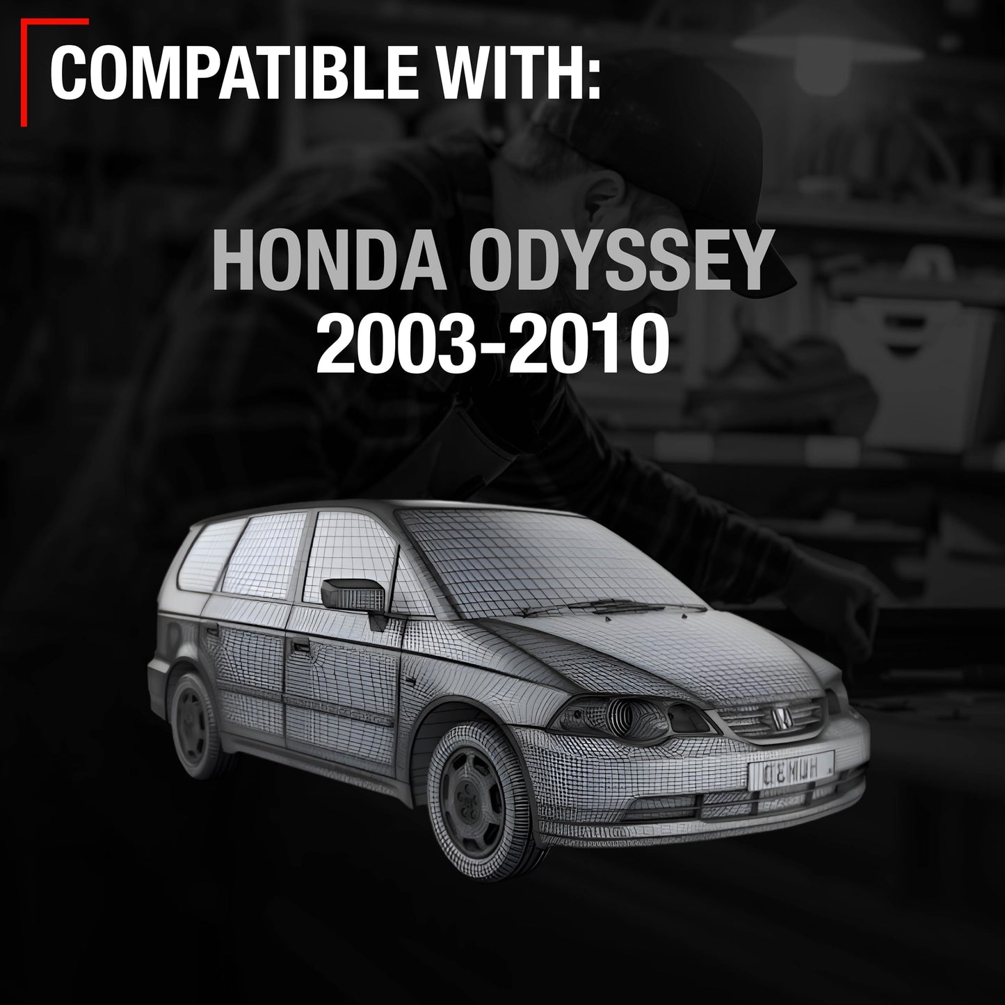 2005-2010 Honda Odyssey EX EX-L Touring Passenger Side Sliding Door Roller Assembly Upgraded Metal - Sliding Door Passenger Side