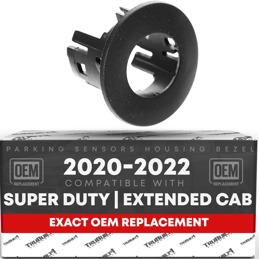 2020-2022 Ford F-250 F-350 Super Duty Crew Cab/Extended Cab Parking Sensors Housing Bezel, Interior Rear Passenger Side - Rear Bumper Parking Aid Sensor Bezel