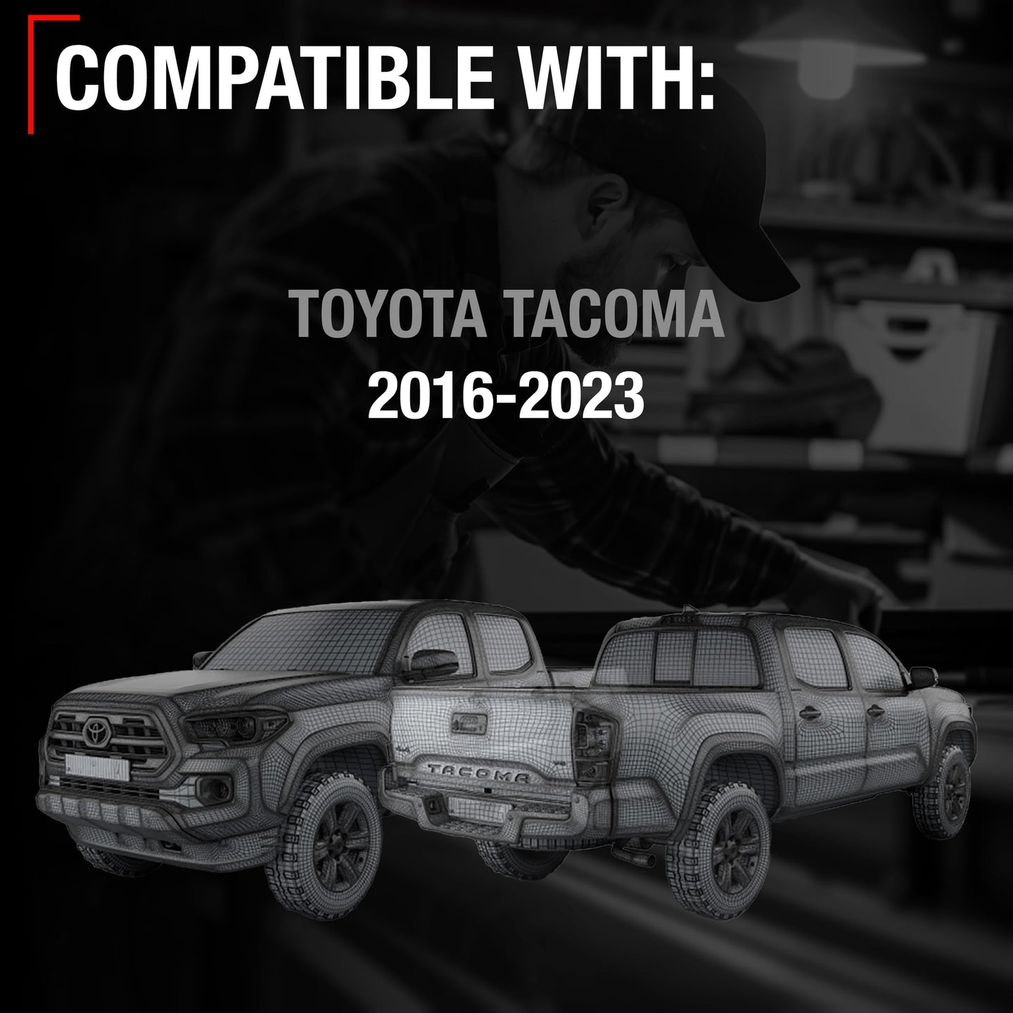 2016-2023 Toyota Tacoma Body Fastener Kit 120 pcs for Bumper Grille Fender Door Trim Wheel Opening
