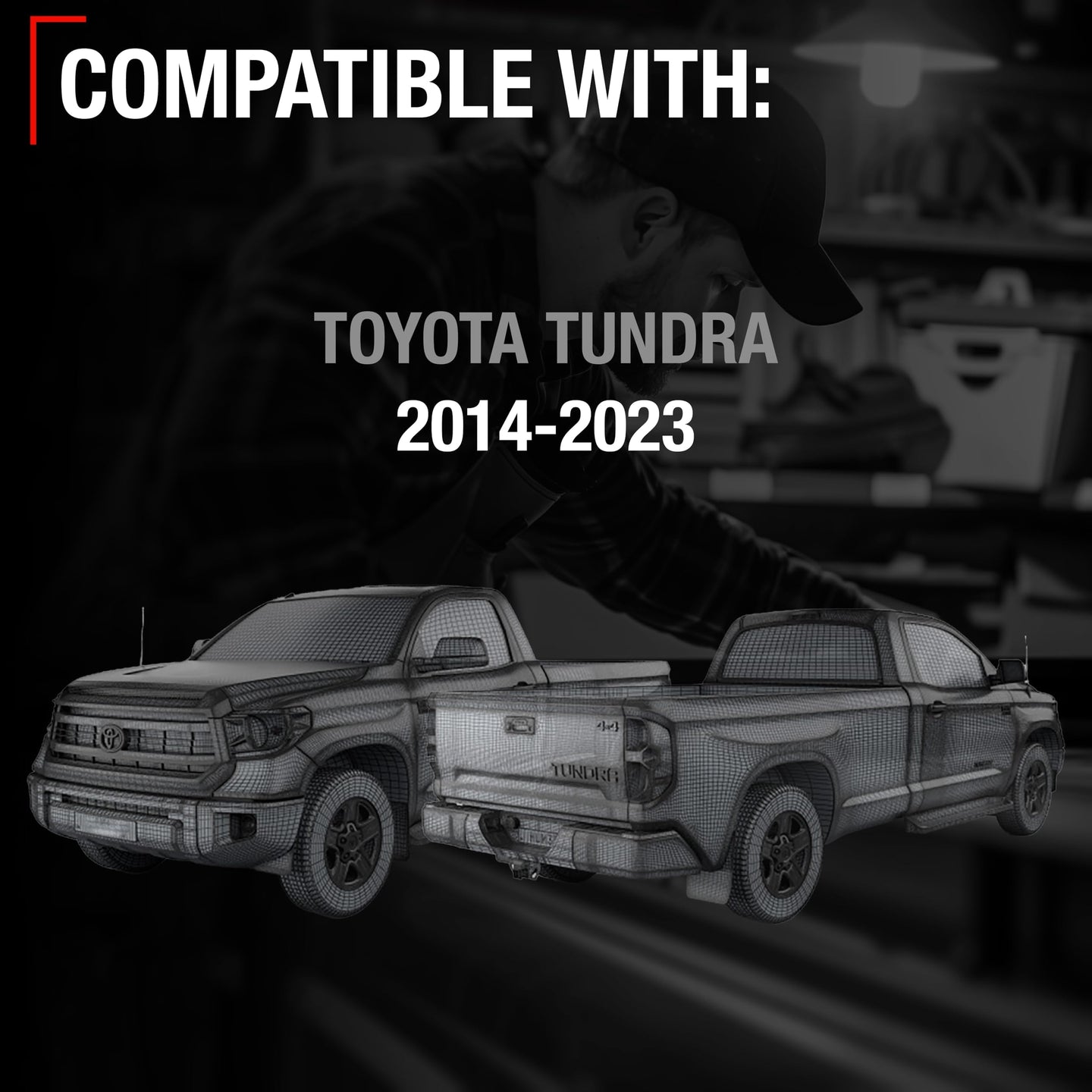 2014-2023 Toyota Tundra Body Fastener Kit 120 pcs for Bumper Grille Fender Door Trim Wheel Opening