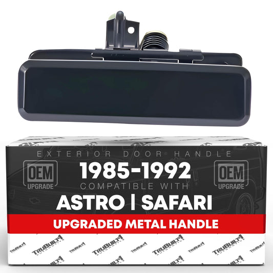 Chevrolet Astro GMC Safari Pontiac Trans Sport Exterior Front Driver Door Handle - Metal - Driver Front Handle