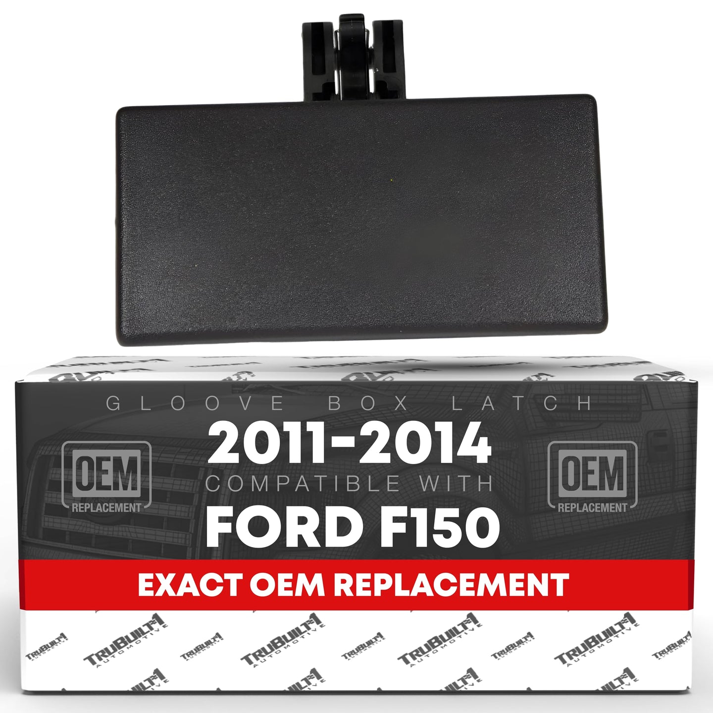 Ford F-150 Glove Box Latch - Gray - Plastic - Interior Compartment