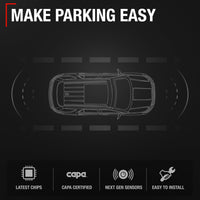 Ford Edge Explorer Lincoln Nautilus Parking Sensors - Front/Rear Bumper Sensor Kit, Backup Assist