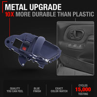 1995-2002 Chevrolet GMC C1500 K1500 C2500 K2500 C3500 K3500 C3500HD C5500 Suburban Interior Front/Rear Passenger Door Handle - Blue - Front & Rear Right Side